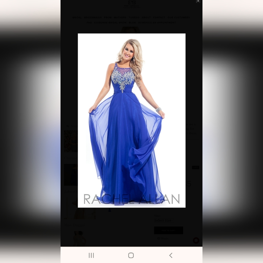 Rachel Allen, Size 4, Prom dress